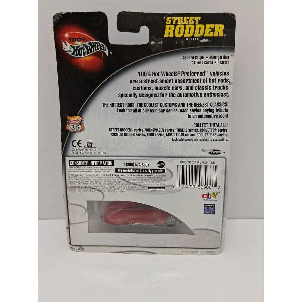 100% Hot Wheels - Street Rodder - '41 Ford Coupe - No. 3/4